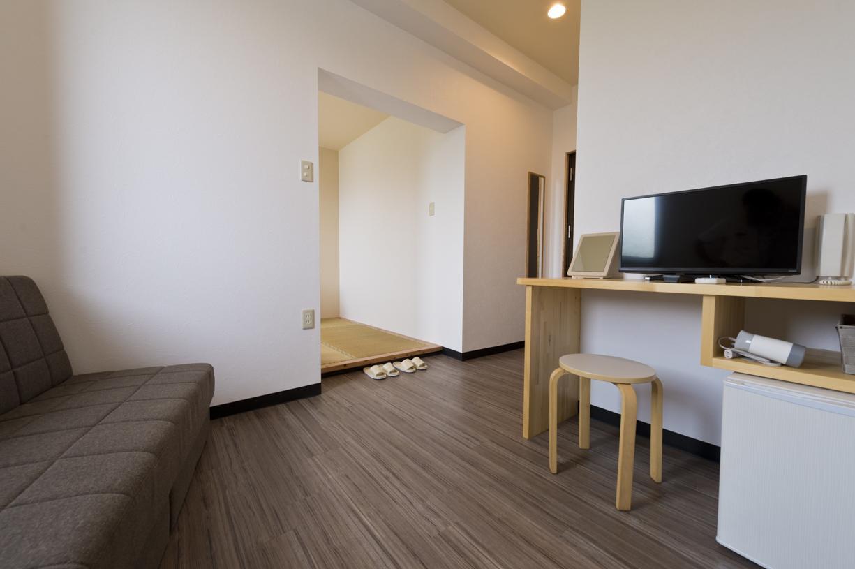 Pangoo Onna Japanese Style Hotel Экстерьер фото